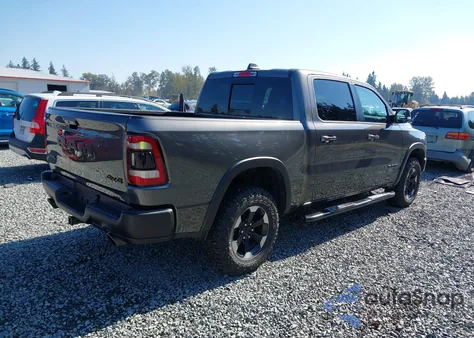 2022 Ram 1500 Rebel 4X4 5'7 Box из США, поврежденный, VIN 1C6SRFLT8NN317632